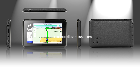 800 x 480 70 βαθμό 20 κανάλια 64 MB SDRAM Bluetooth ευρεία οθόνη Portable GPS Navigator
